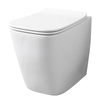 Напольный унитаз безободковый Artceram A16 (ASV004 01;00) white glossy