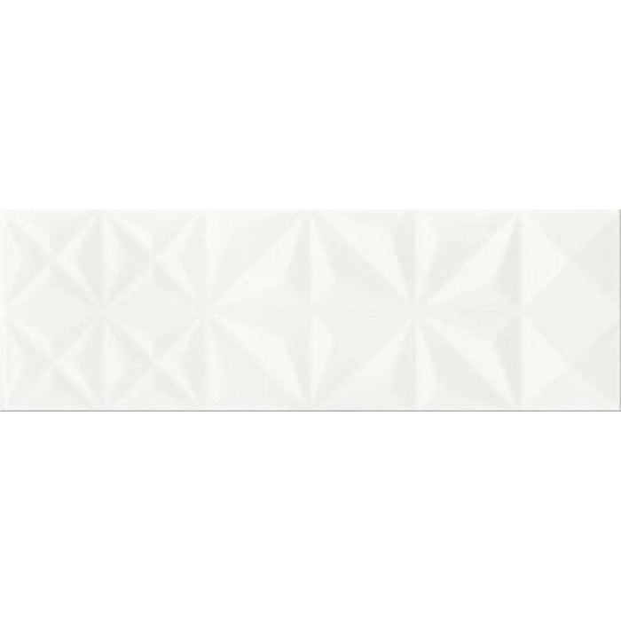 Плитка Opoczno White Glossy Squares Structure 10×250×750