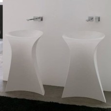 Каменная раковина 57 см Artceram Miss, white (OSL012 01;00)