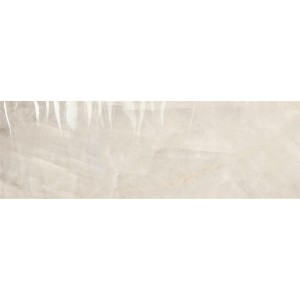 Плитка Porcelanite Dos Monaco 1217 White Relieve Wave 40x120 см