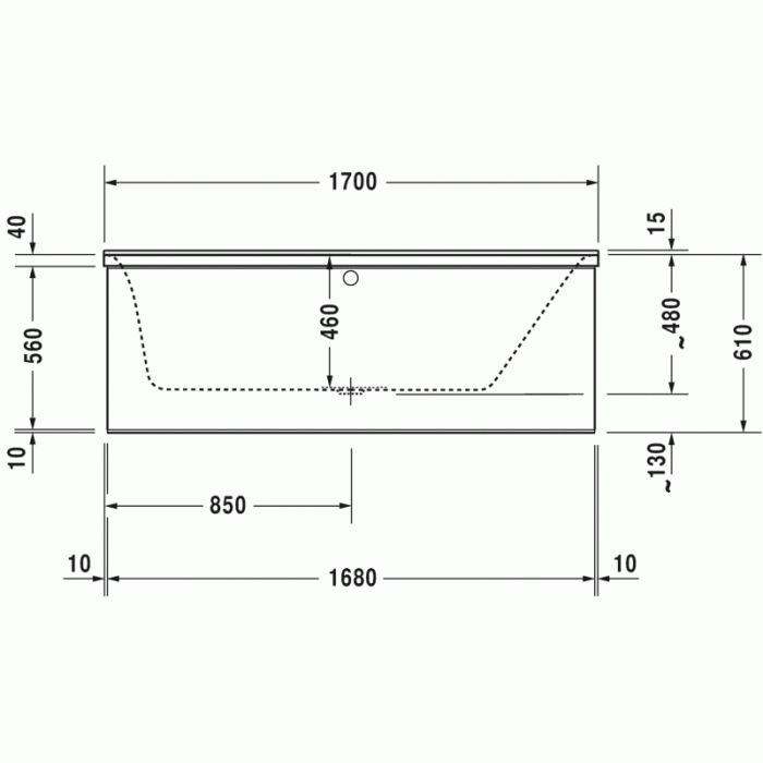 P3 Comforts ванна прямоугольная 170 см 700374000000000 в интернет-магазине «Estet Room» P3 Comforts ванна прямоугольная 170 см 700374000000000 в интернет-магазине «Estet Room»