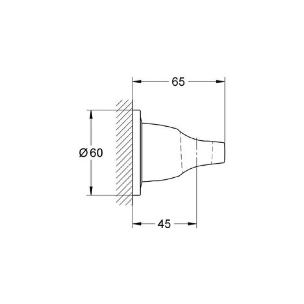 Держатель ручного душа Grohe Ondus (27188000)