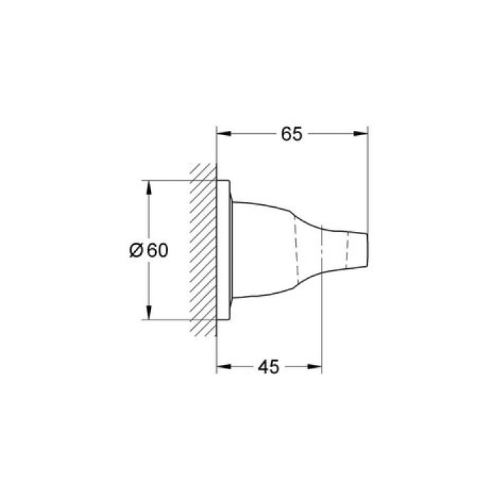 Держатель ручного душа Grohe Ondus (27188000)