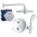 Плитка керамогранит Grohe Grohtherm Euphoria 260 Душевая система скрытого монтажа 34614SC5 для пола