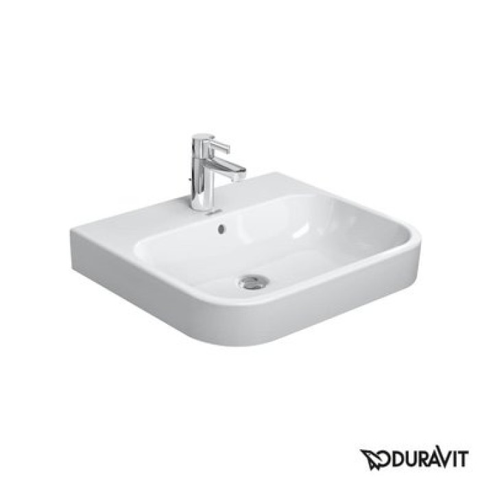 Плитка керамогранит Керамическая раковина 60 см Duravit Happy D.2 2318600000 для пола