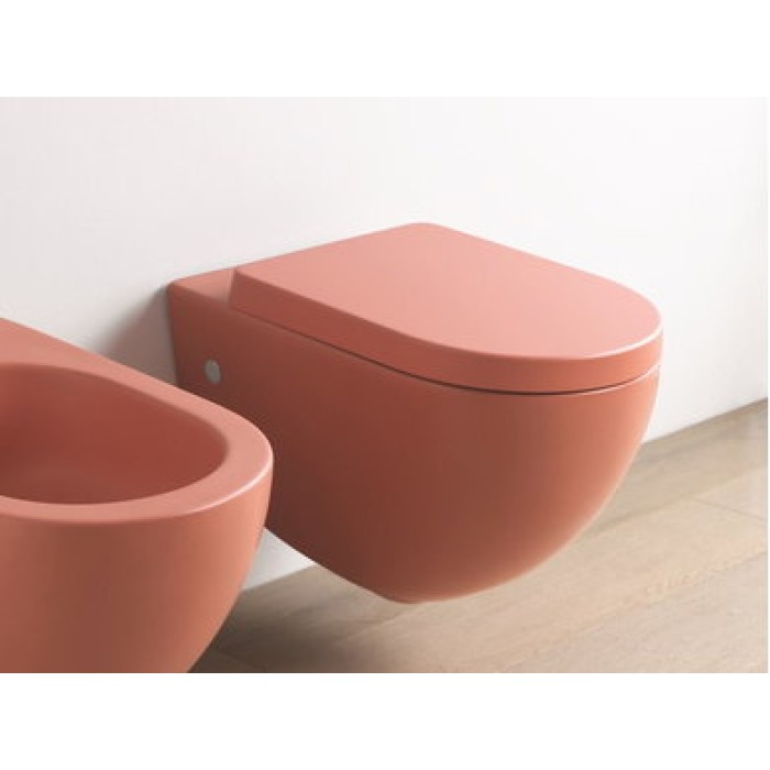 Подвесной унитаз Artceram File 2.0 (FLV001 14;00) red coral