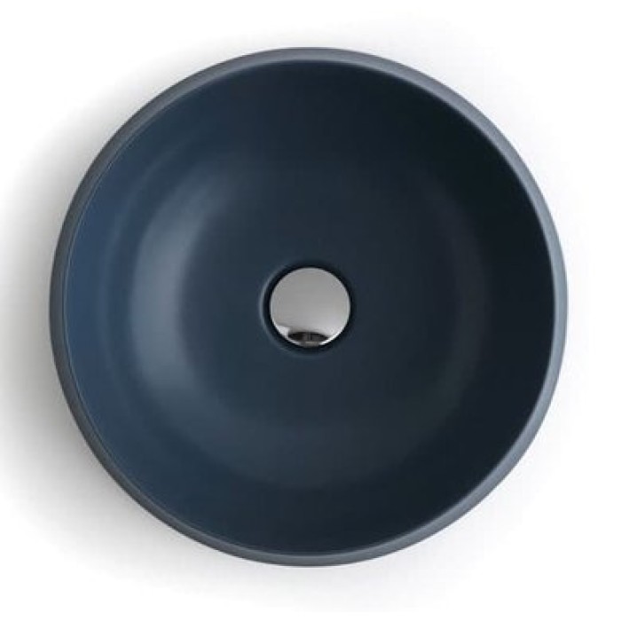 Керамическая раковина 42 см Simas Sharp, navy matt SH 02