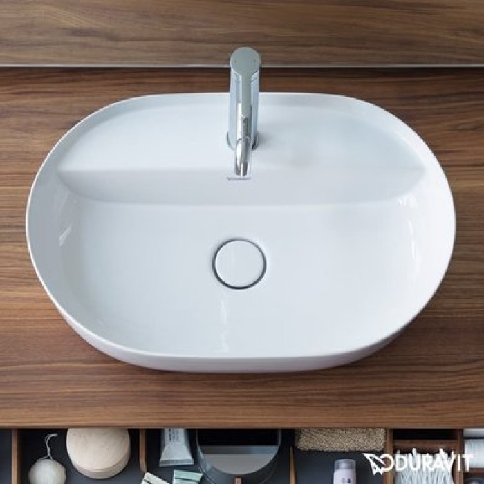 Плитка керамогранит Керамическая раковина 60 см Duravit Luv 0380600000 для пола