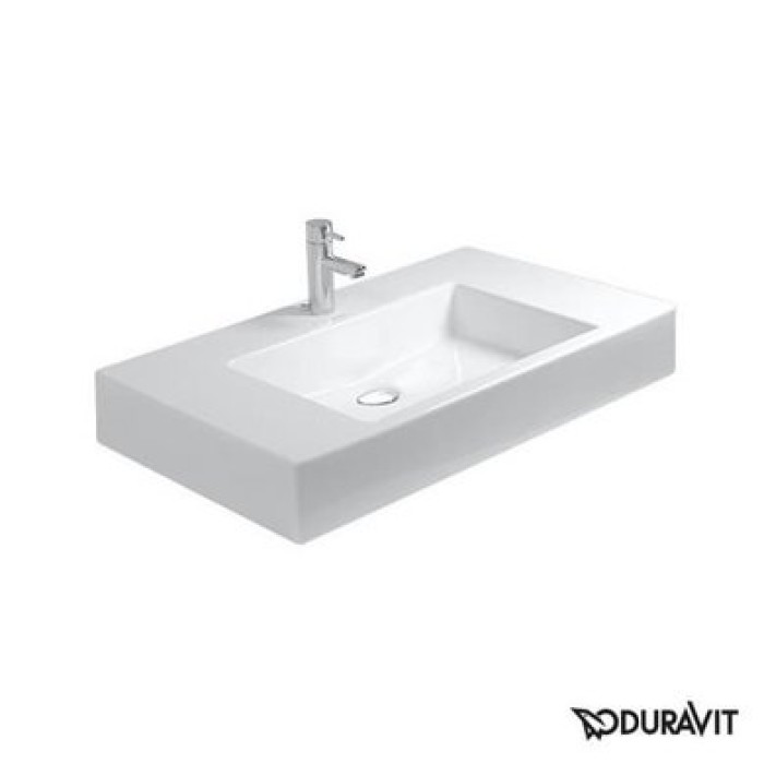 Плитка керамогранит Керамическая раковина 85 см Duravit Vero 0329850041 для пола