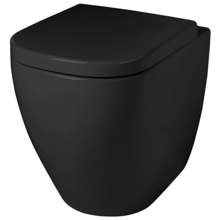 Напольный безободковый унитаз Artceram Faster (FSV004 03;00) black glossy