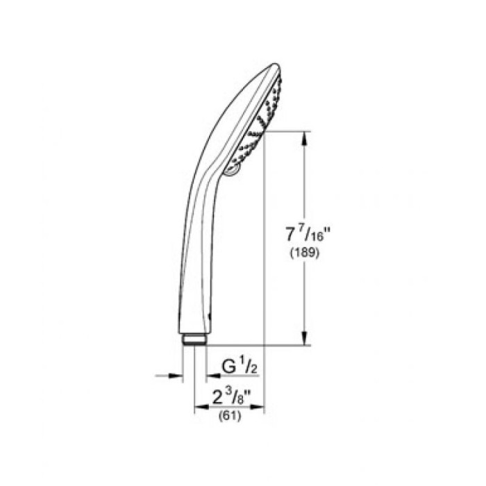 Grohe Euphoria 110 Duo Ручной душ 27238000