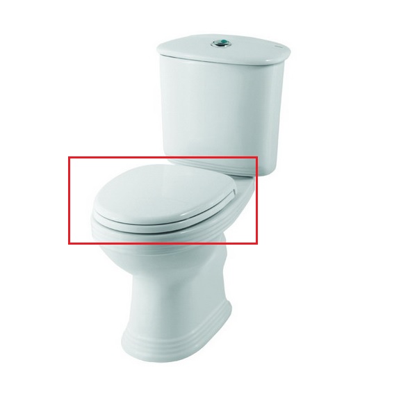 PRIMERA ANTIQUE 8190016 Крышка soft-close к компакту, металлические крепления