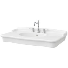 Керамическая раковина 112 см Artceram Hermitage, white glossy (HEL004 01;00)