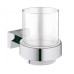 Grohe Essentials Cube Стакан стеклянный с держателем (40755001)