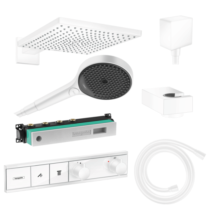 Плитка керамогранит Душевая система Hansgrohe Raindance 1062020 для пола