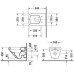 Плитка керамогранит Подвесной унитаз Duravit DuraStyle 2552090000 для пола