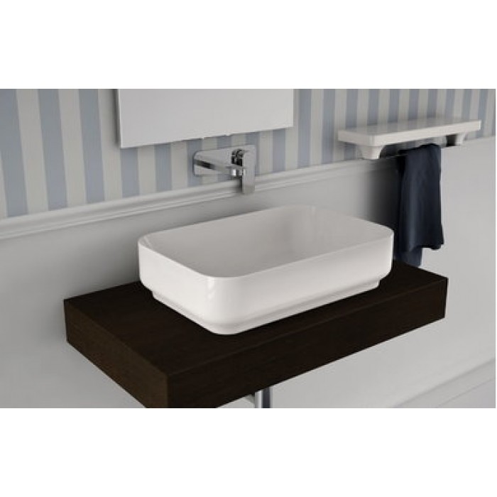 Керамическая раковина 60 см Artceram Gio Evolution, white glossy (GIL001 01;00)