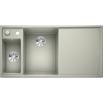 Мойка для кухни Blanco Axia III 6 S доска стекло чаша слева жемчужный 524656