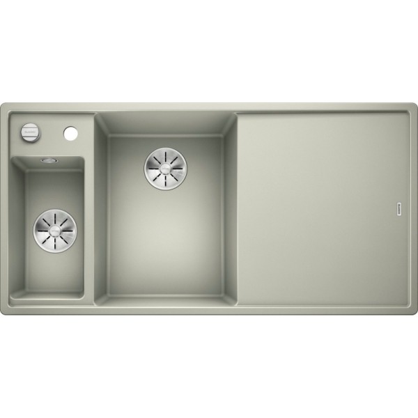 Мойка для кухни Blanco Axia III 6 S доска стекло чаша слева жемчужный 524656
