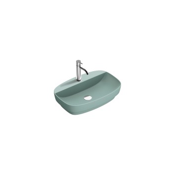 Керамическая раковина 60 см Catalano Green Lux, verde satinato