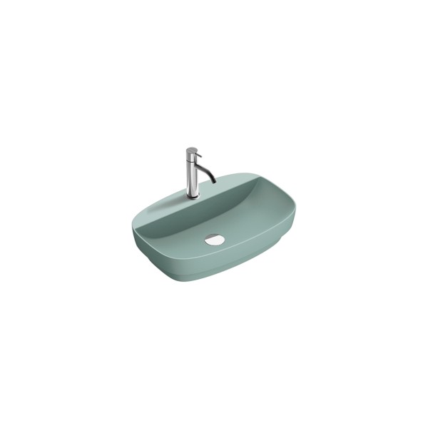 Керамическая раковина 60 см Catalano Green Lux, verde satinato