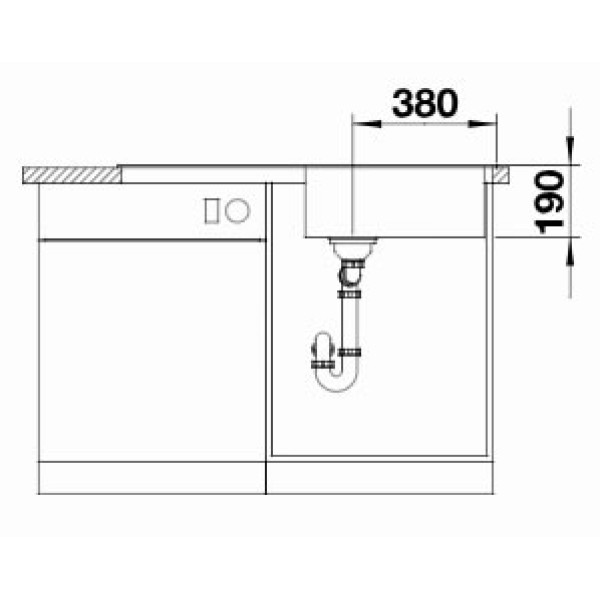 Мойка для кухни Blanco Sity XL 6 S антрацит-лимон 525052