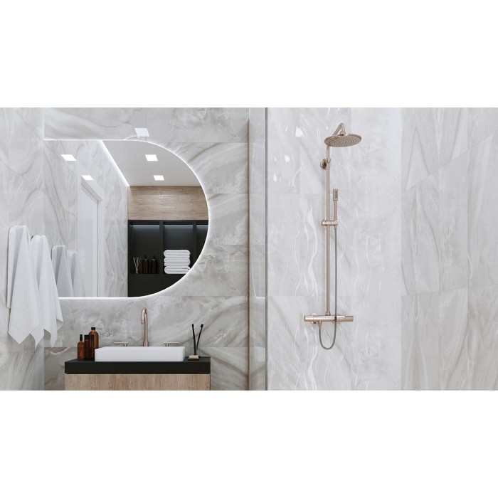 Плитка GOLDEN TILE LAZURRO светло-бежевый 3LV051 под мрамор