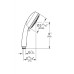Grohe Tempesta 100 Ручной душ 27574002 Grohe Tempesta 100 Ручной душ 27574002