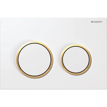 Кнопка зливу Omega 20 (1115.085.KK.1) білий, Geberit