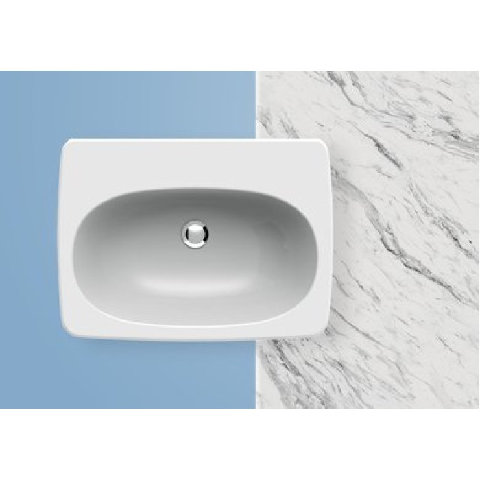 Керамическая раковина 68 см Artceram Civitas, pink acquarello (CIL001 33;00)