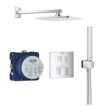 Grohe Grohtherm Cube Душевая система с душем Rainshower Allure 230 (34741000)