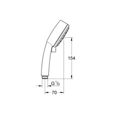Grohe New Tempesta Cosmopolitan 100 Ручной душ 27571002
