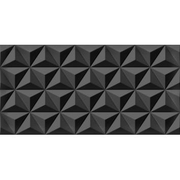 Плитка Cerama Market DIAMOND BLACK STAR DEKOR (стіна) 30х60