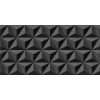 Плитка Cerama Market DIAMOND BLACK STAR DEKOR (стіна) 30х60