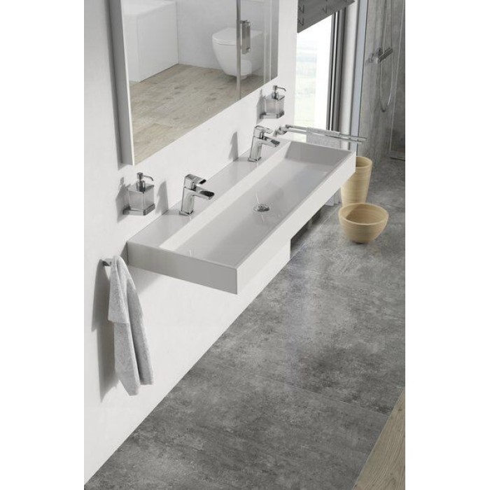 Умывальник Ravak NATURAL DUO 1200 Белый с отверстием без перелива