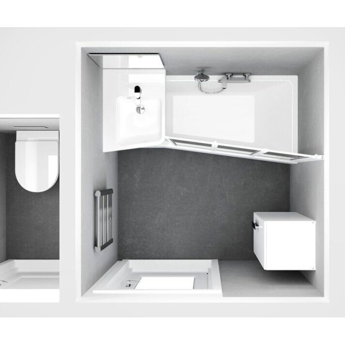 Ванна Ravak BE HAPPY II 160x75 L C961000000