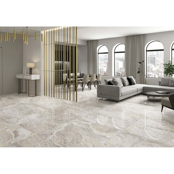 Керамогранит Керамогранит Argenta Ceramica LINZ WHITE PL 10×1200×1200 под мрамор