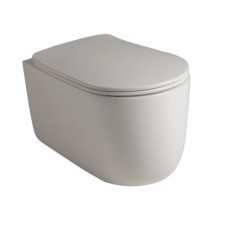 Унітаз підвісний Kerasan Nolita 5314 30 безобідковий з кріпленням WB9N та шумоізоляційною пластиною