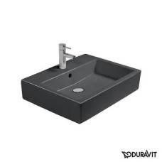 Керамическая раковина 59,5 см Duravit Vero, черная 0452600800