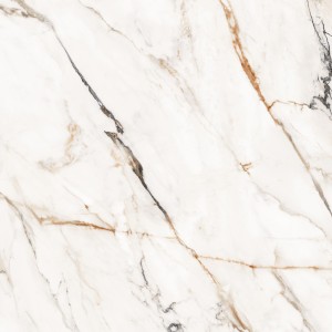 Керамограніт Porcelanite Dos Firenze Rectificado Pulido 1840 Calacatta Gold 98x98 см