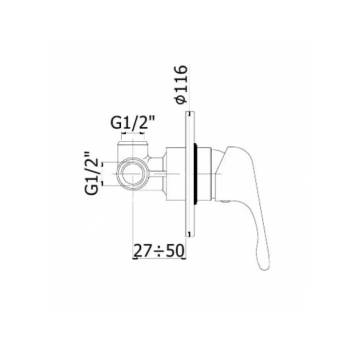 Смеситель Paffoni Denver (DE010CR)