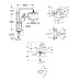 Grohe Eurosmart набор смесителей для ванной комнаты (123389M)