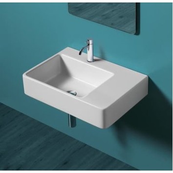 Керамическая раковина 65 см Simas Top-Lavabi QU65S