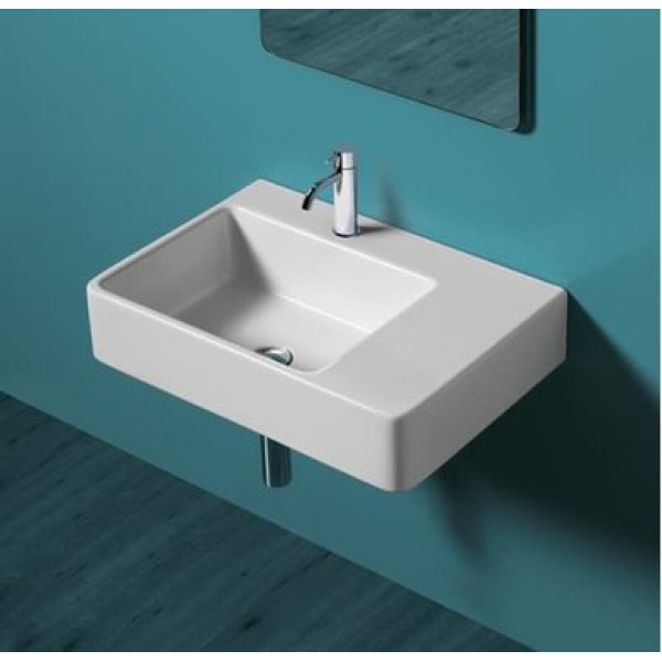 Керамическая раковина 65 см Simas Top-Lavabi QU65S