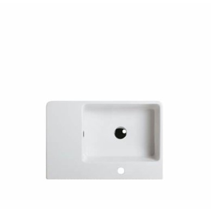 Керамическая раковина 65 см Simas Top-Lavabi QU65S