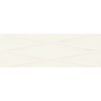 Плитка Opoczno Meridian White Lines Structure Glossy 10×250×750