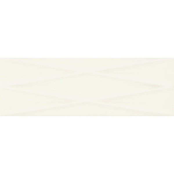 Плитка Opoczno Meridian White Lines Structure Glossy 10×250×750