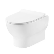 Унітаз підвісний Devit Fresh 3120121 безобідковий з сидінням slim, soft-close, quickfix