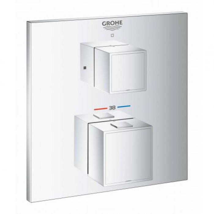 Grohe Grohtherm Cube Термостат для душа с переключателем на 1 положение (24153000)