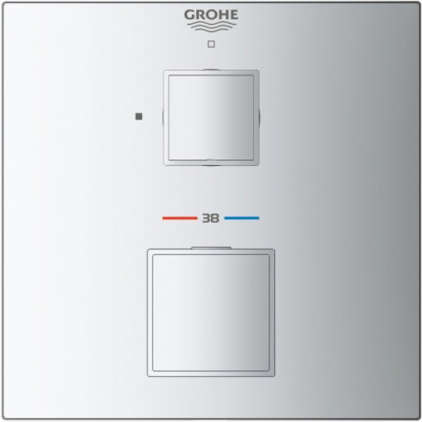 Grohe Grohtherm Cube Термостат для душа с переключателем на 1 положение (24153000)